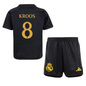 Real Madrid Toni Kroos #8 Tredje Kläder Barn 2023-24 Kortärmad (+ Korta byxor)